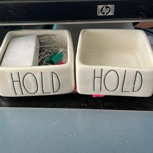 Rae Dunn ceramic accessories holders!